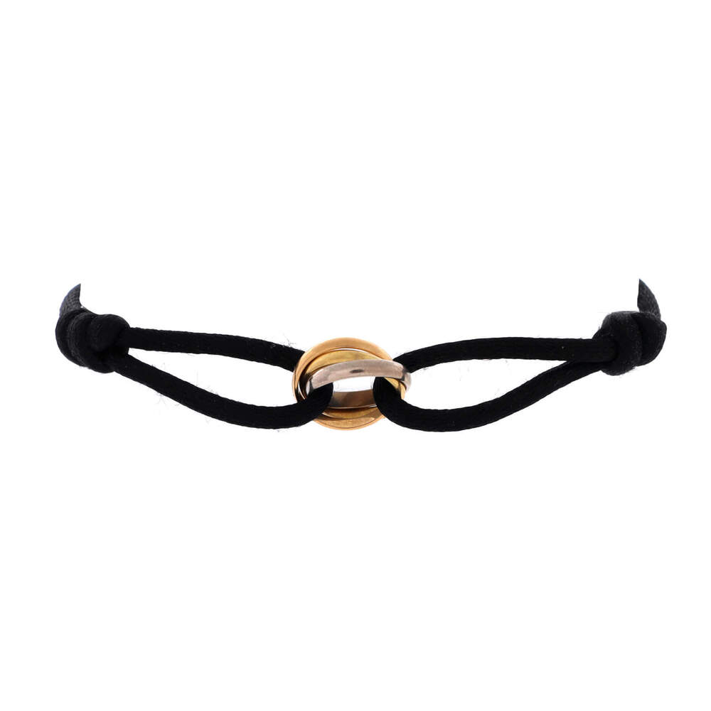 Cartier Trinity On Cord Bracelet